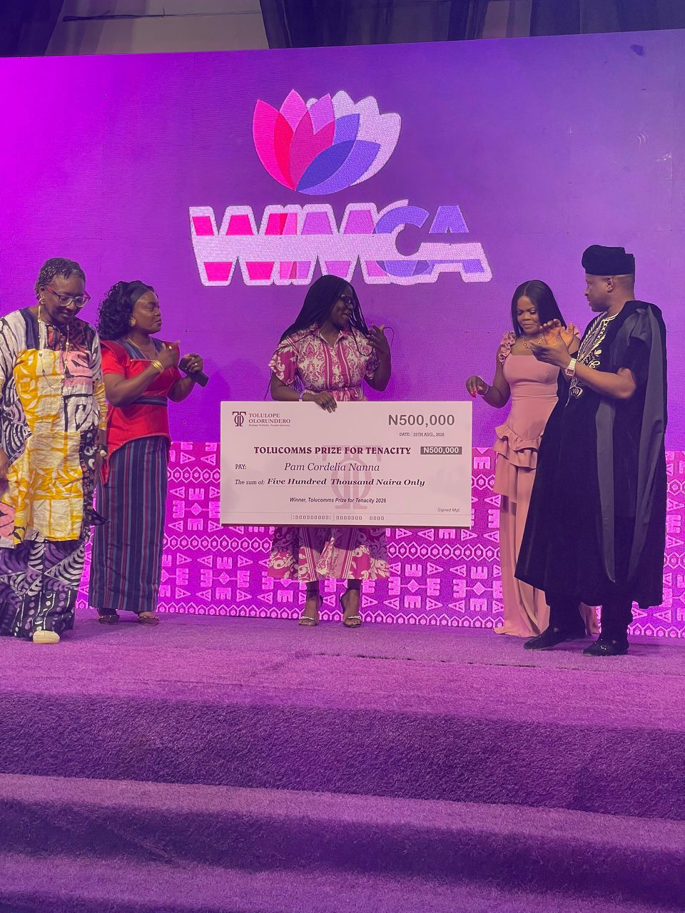 Jos PR Practitioner Pam Cordelia Nanna Wins Inaugural ToluComms Prize for Tenacity